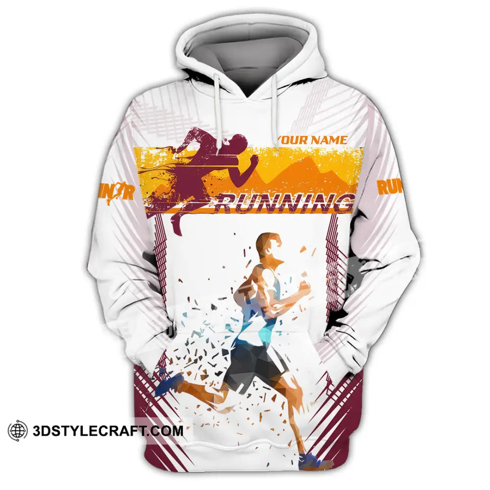 Unisex Shirt - Custom Running 3D Shirt Hoodie / S T-shirt