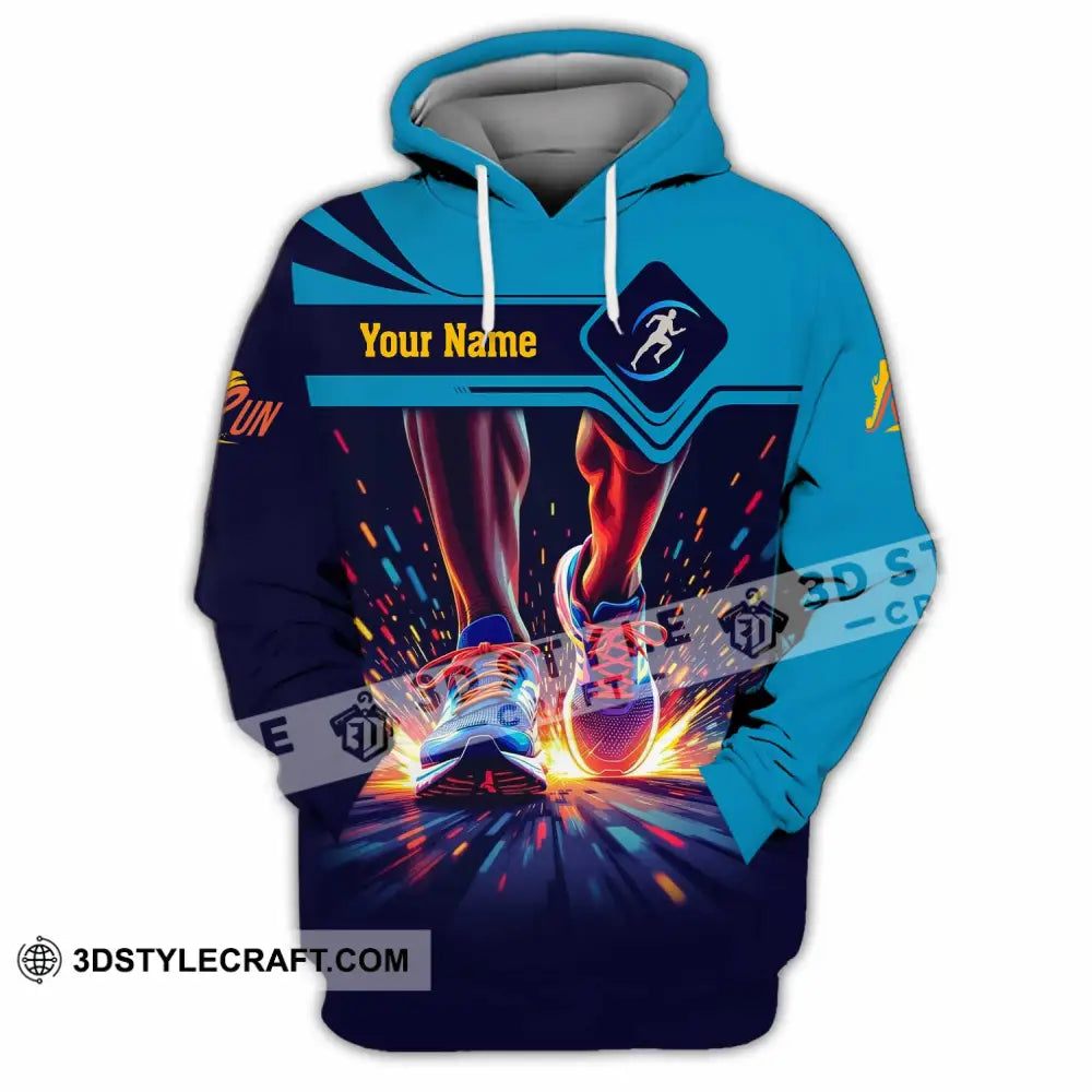 Unisex Shirt - Custom Running 3D Shirt Hoodie / S T-shirt