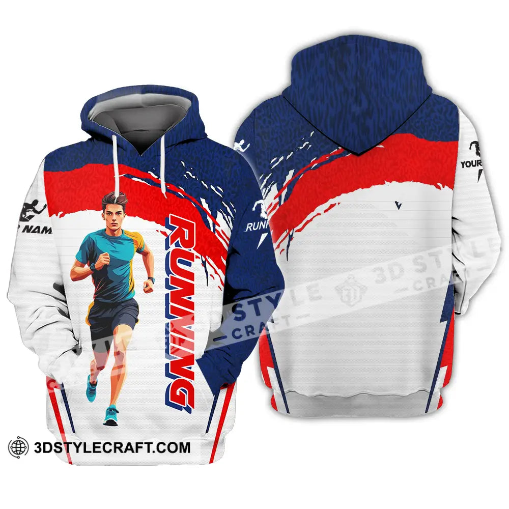 Unisex Shirt - Custom Running 3D Shirt Hoodie / S T-shirt