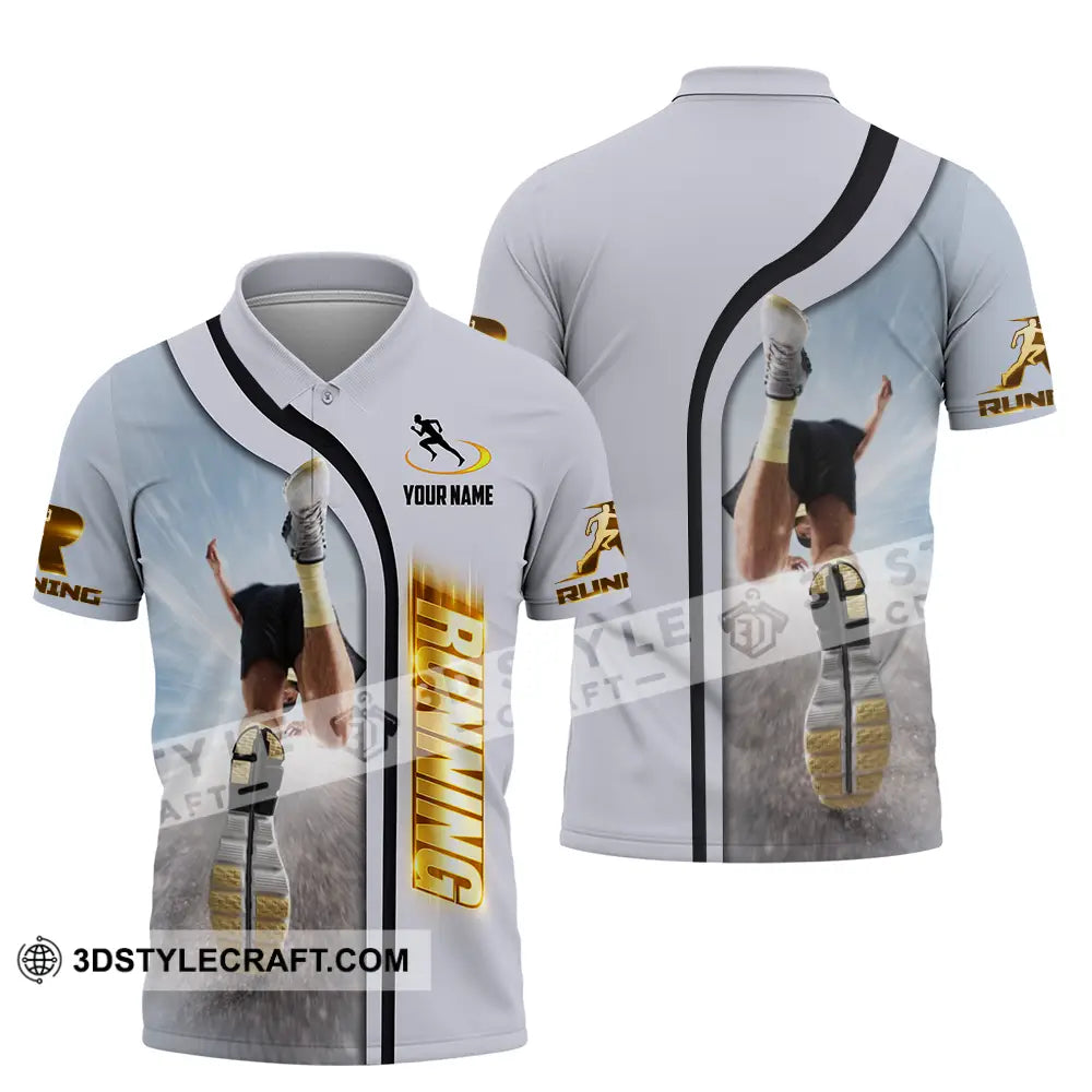 Unisex Shirt - Custom Running 3D Shirt Polo Shirt / S T-shirt