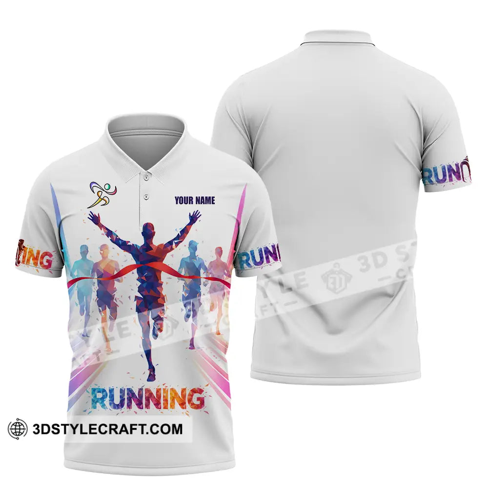 Unisex Shirt - Custom Running 3D Shirt Polo Shirt / S T-shirt