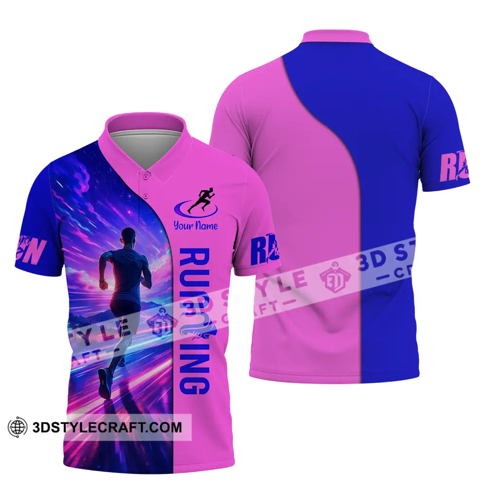 Unisex Shirt - Custom Running 3D Shirt Polo Shirt / S T-shirt