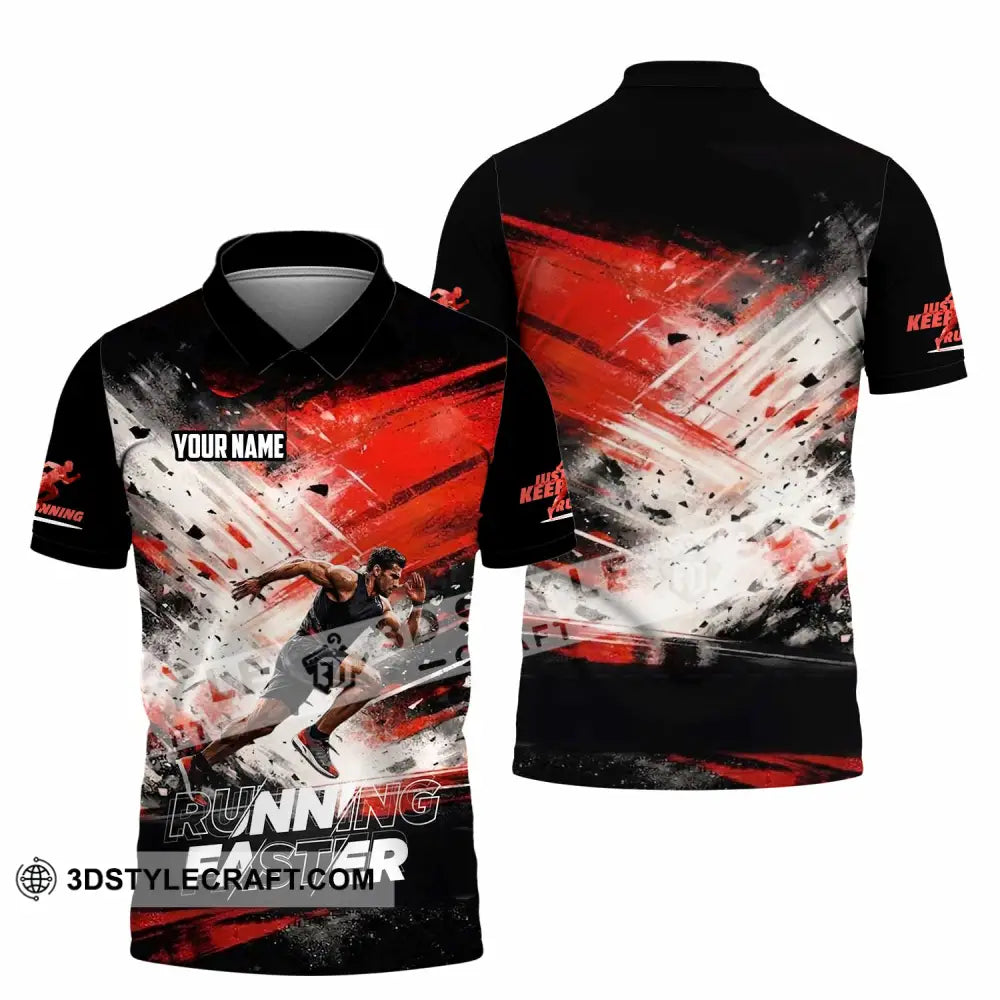 Unisex Shirt - Custom Running 3D Shirt - Polo Shirt / S - T-shirt