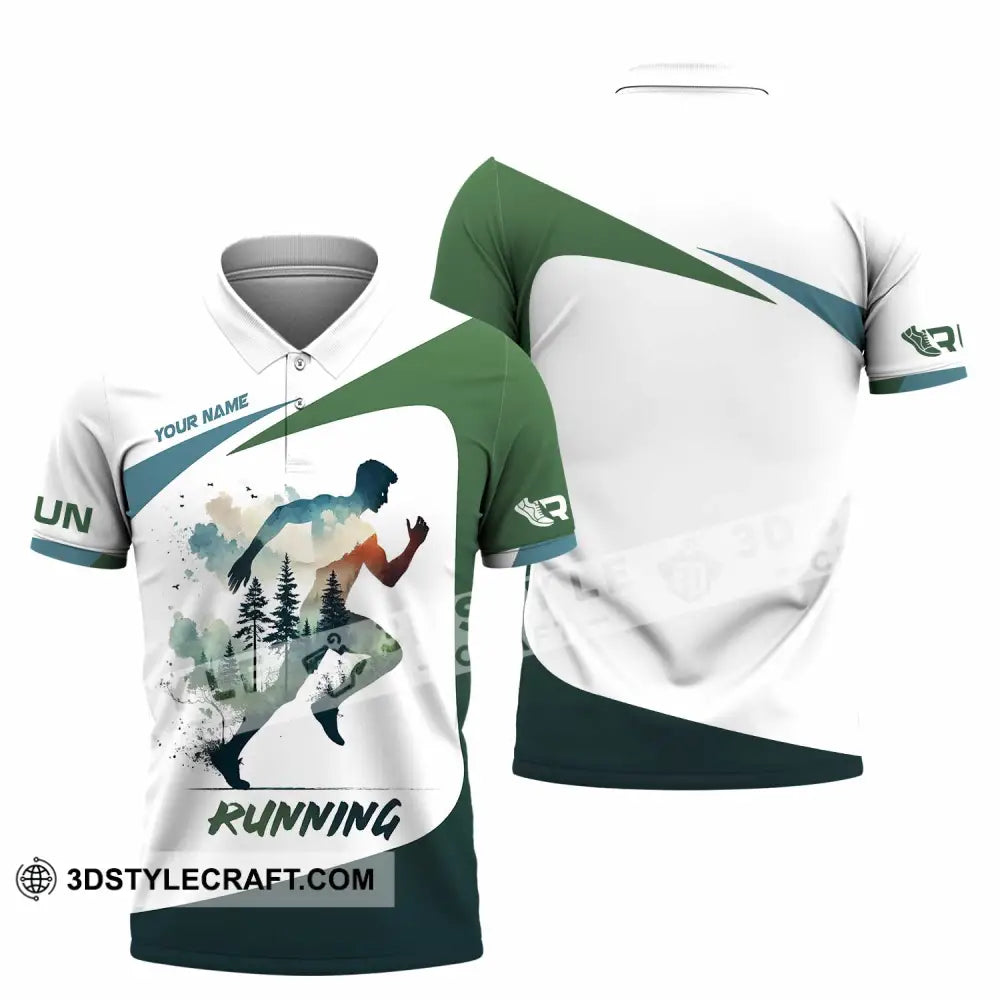 Unisex Shirt - Custom Running 3D Shirt Polo Shirt / S T-shirt