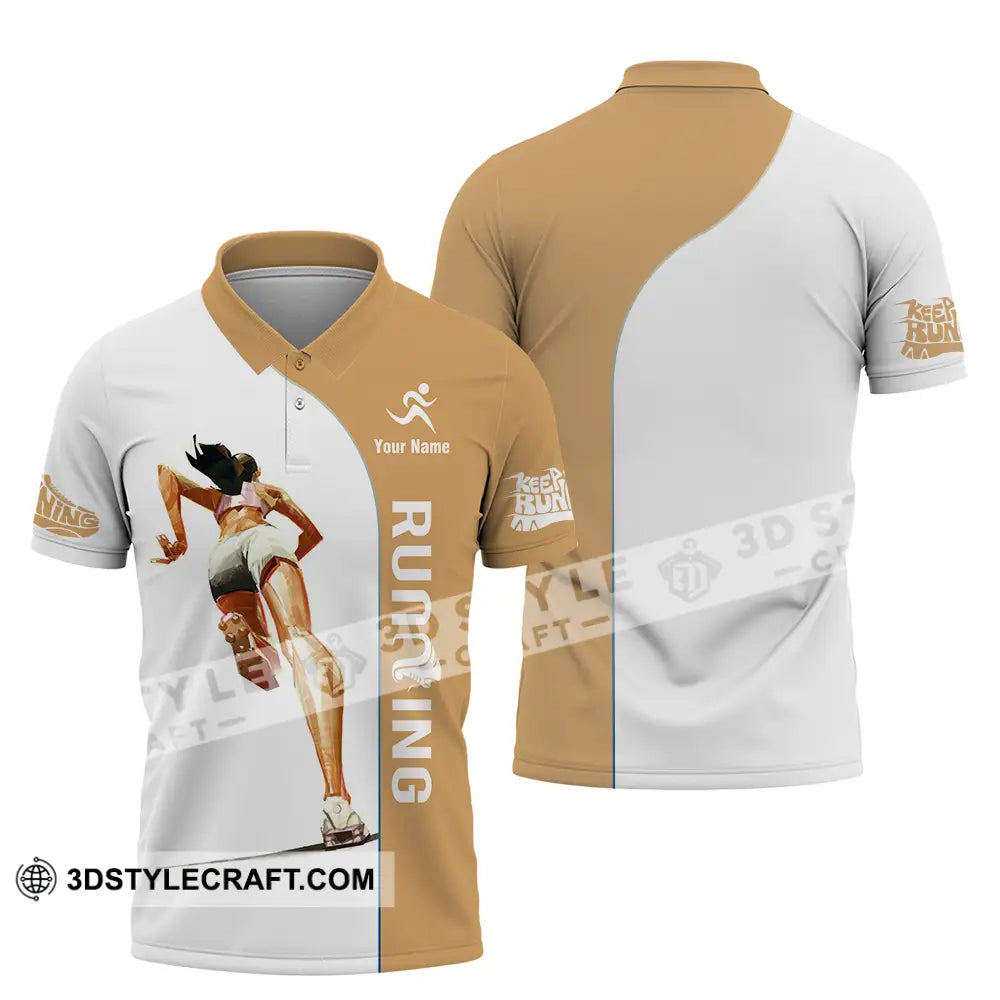 Unisex Shirt - Custom Running 3D Shirt Polo Shirt / S T-shirt