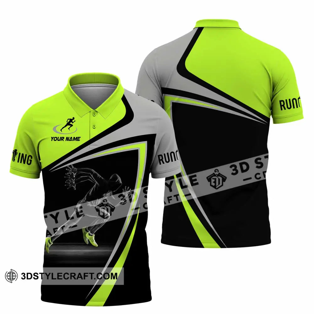 Unisex Shirt - Custom Running 3D Shirt Polo Shirt / S T-shirt