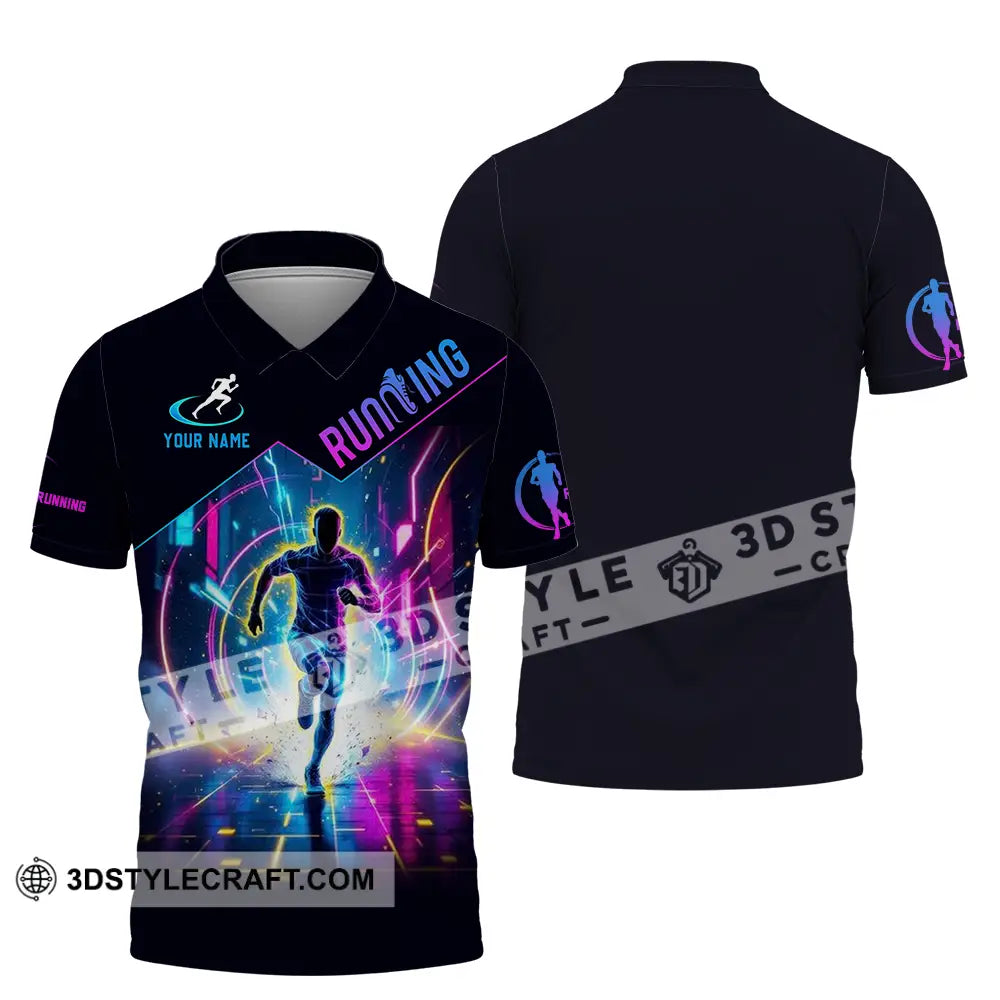 Unisex Shirt - Custom Running 3D Shirt Polo Shirt / S T-shirt