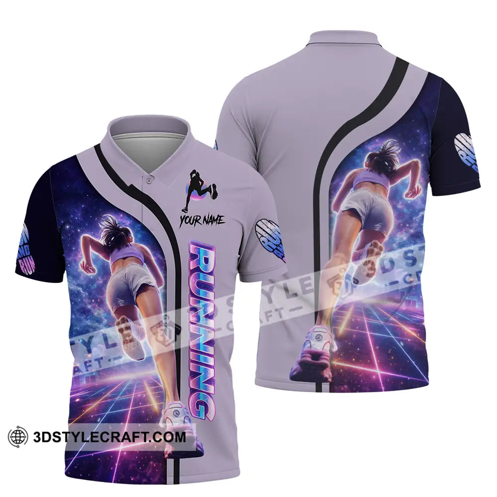 Unisex Shirt - Custom Running 3D Shirt Polo Shirt / S T-shirt