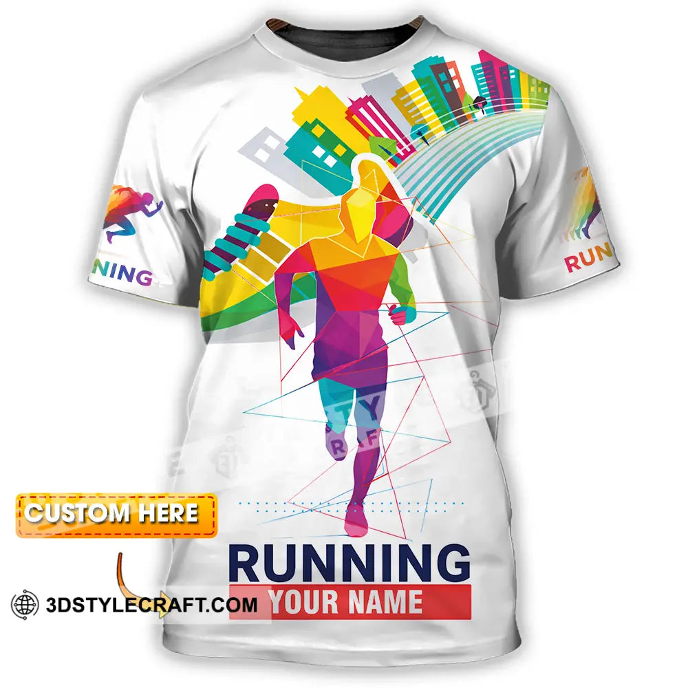 Unisex Shirt - Custom Running 3D Shirt T-shirt