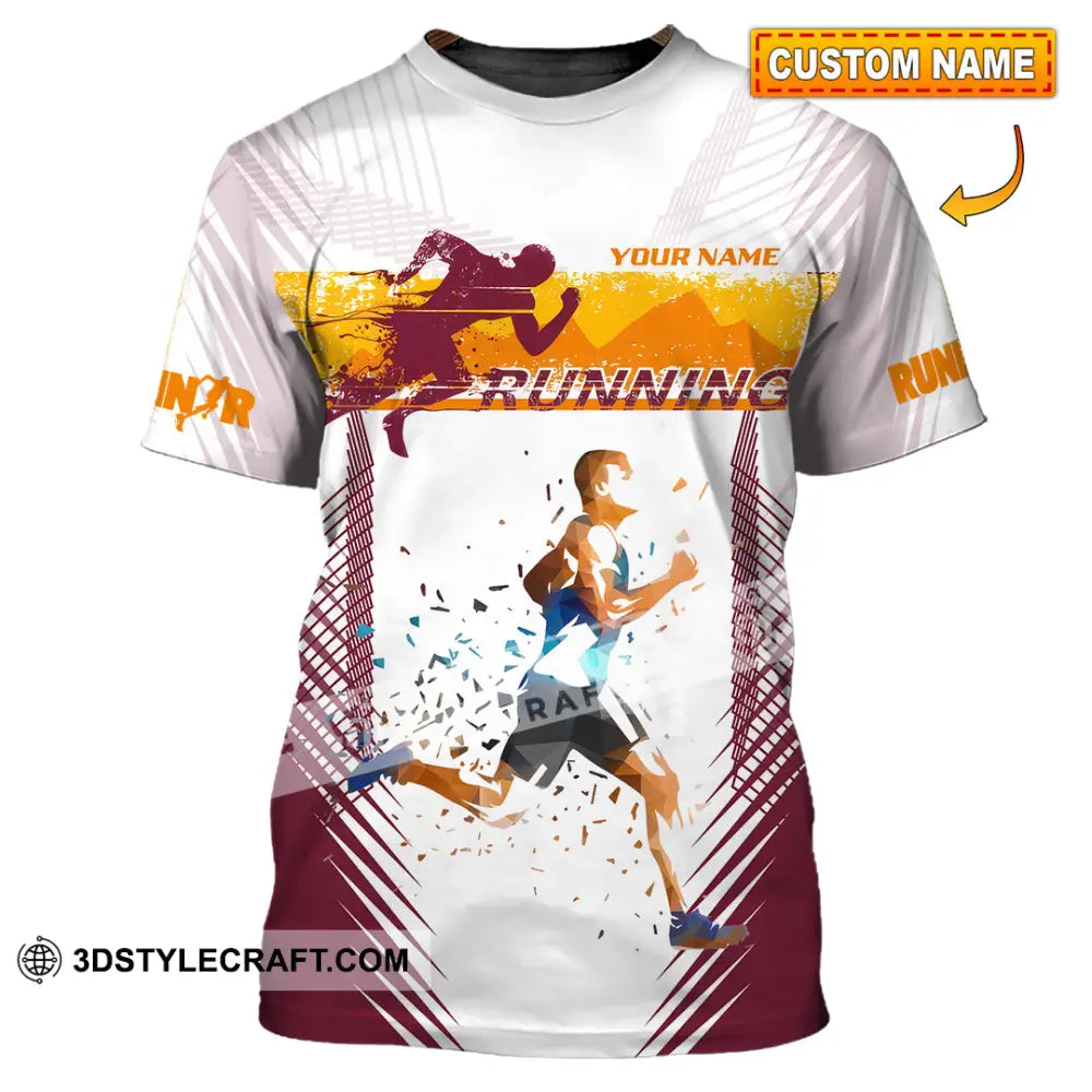 Unisex Shirt - Custom Running 3D Shirt T-shirt