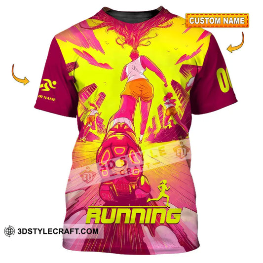 Unisex Shirt - Custom Running 3D Shirt - T-shirt