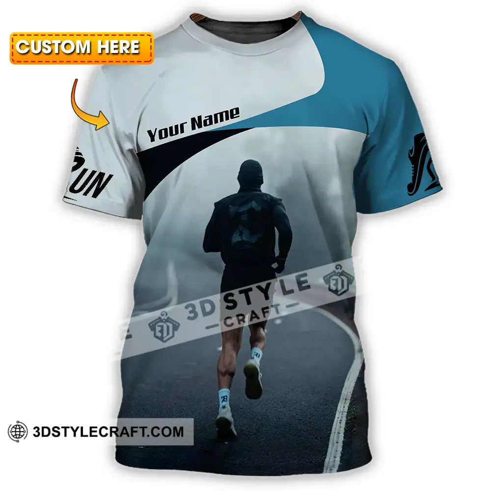 Unisex Shirt - Custom Running 3D Shirt - T-shirt