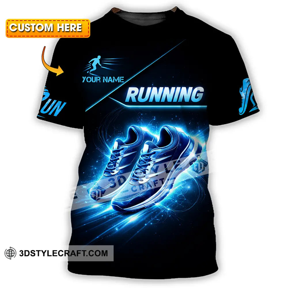 Unisex Shirt - Custom Running 3D Shirt - T-shirt