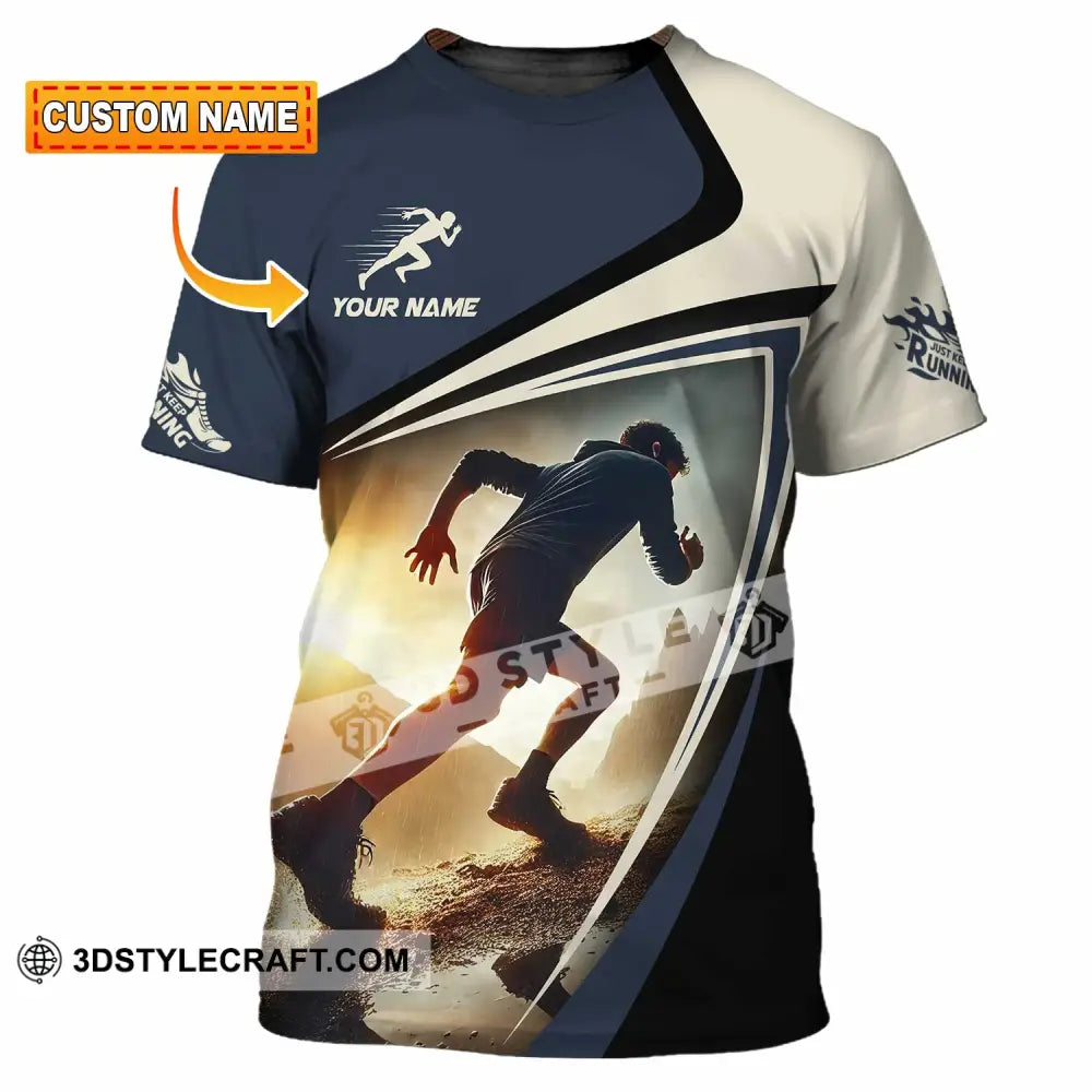 Unisex Shirt - Custom Running 3D Shirt T-shirt