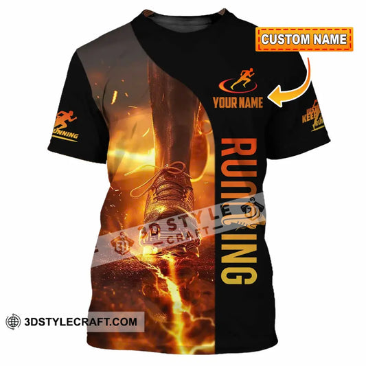 Unisex Shirt - Custom Running 3D Shirt - T-shirt