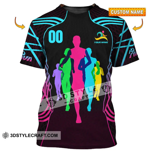 Unisex Shirt - Custom Running 3D Shirt T-shirt