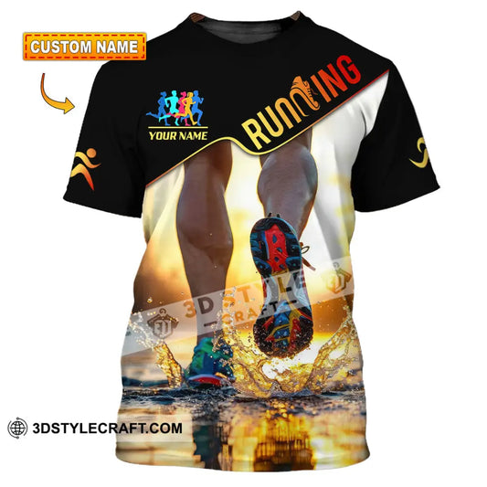 Unisex Shirt - Custom Running 3D Shirt T-shirt