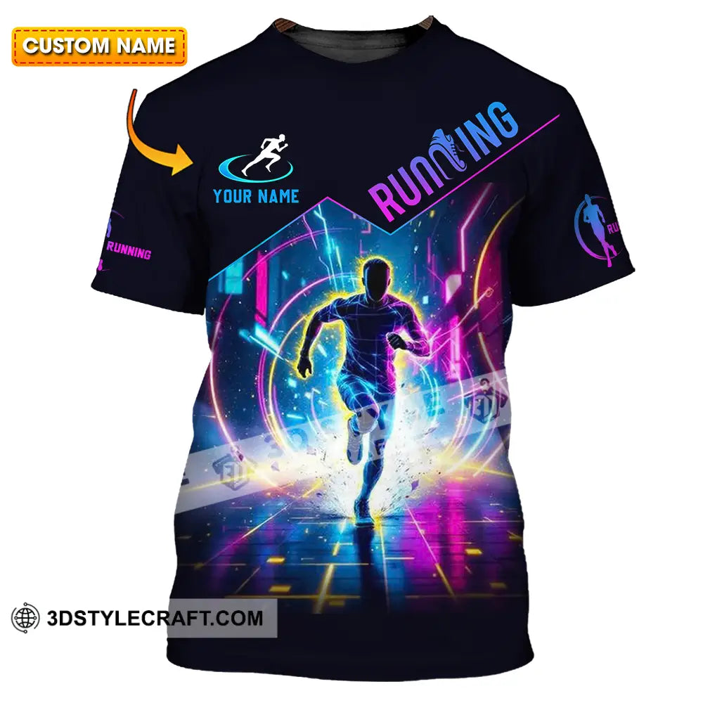 Unisex Shirt - Custom Running 3D Shirt T-shirt