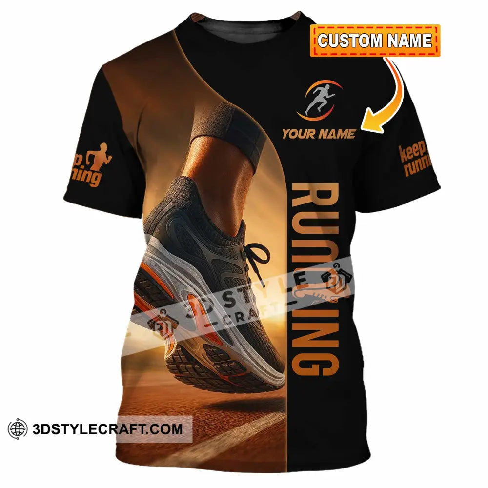 Unisex Shirt - Custom Running 3D Shirt T-shirt