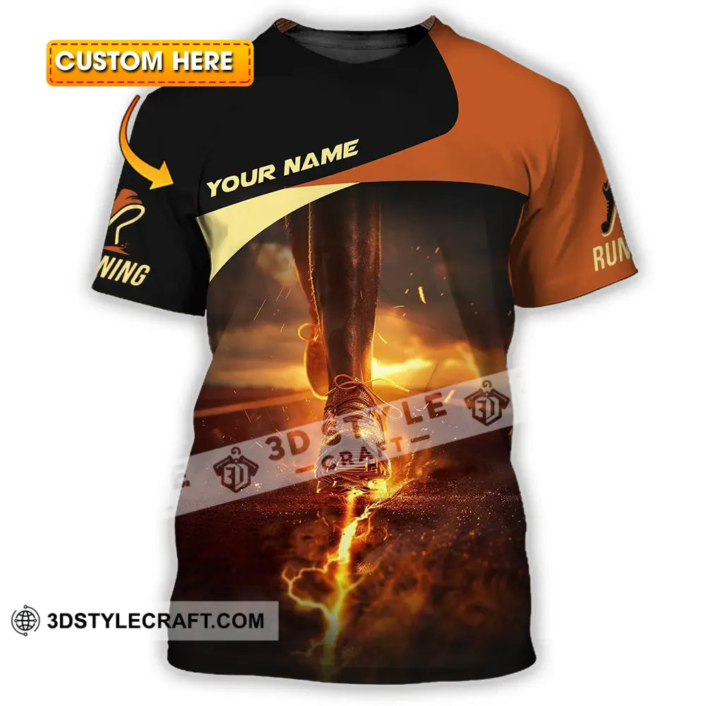Unisex Shirt - Custom Running 3D Shirt T-shirt