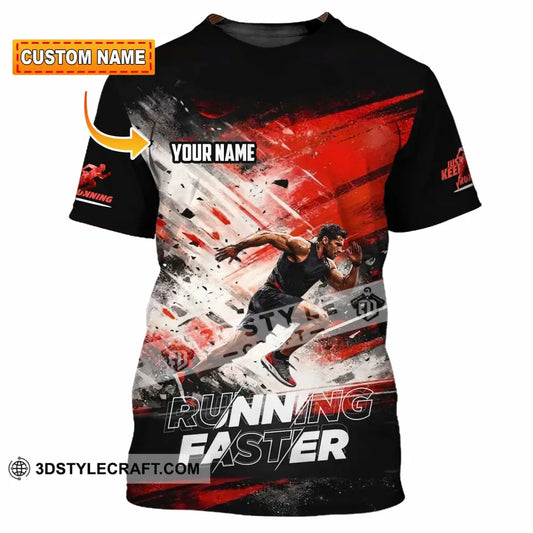 Unisex Shirt - Custom Running 3D Shirt - T-shirt