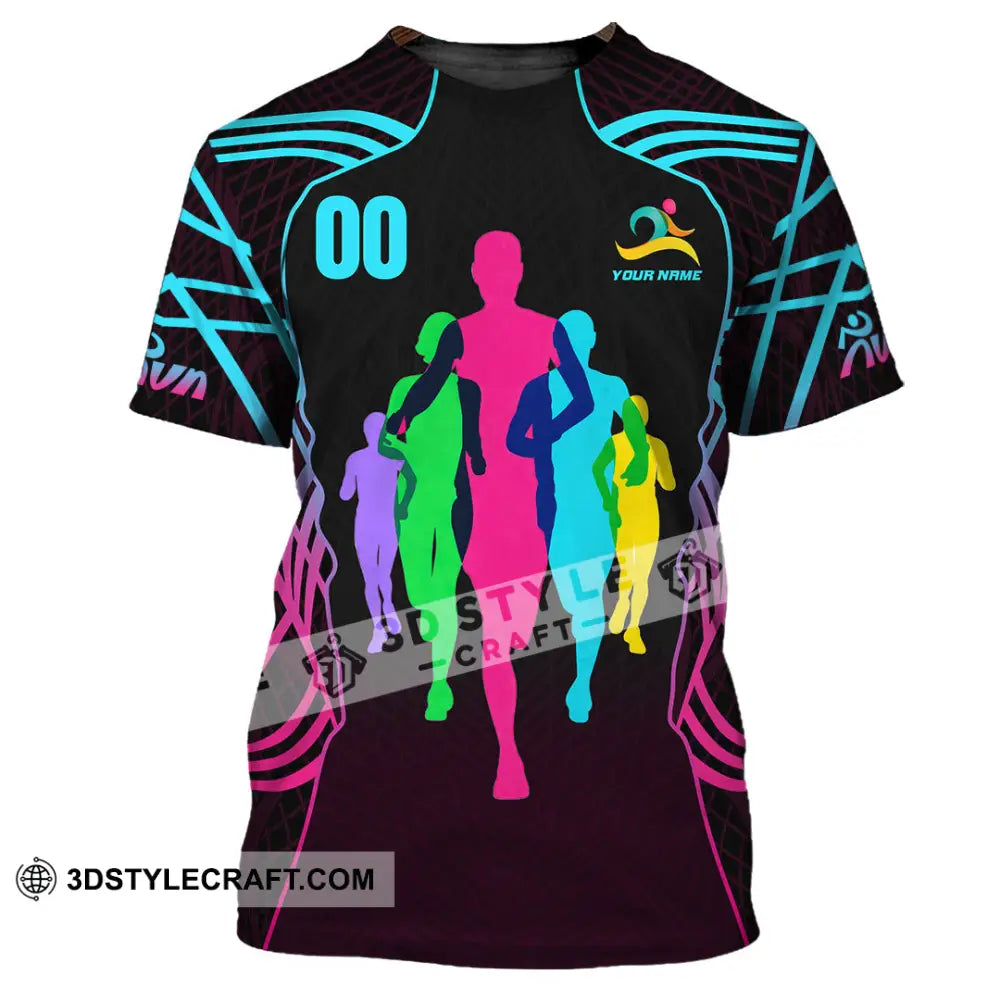 Unisex Shirt - Custom Running 3D Shirt T-Shirt / S T-shirt