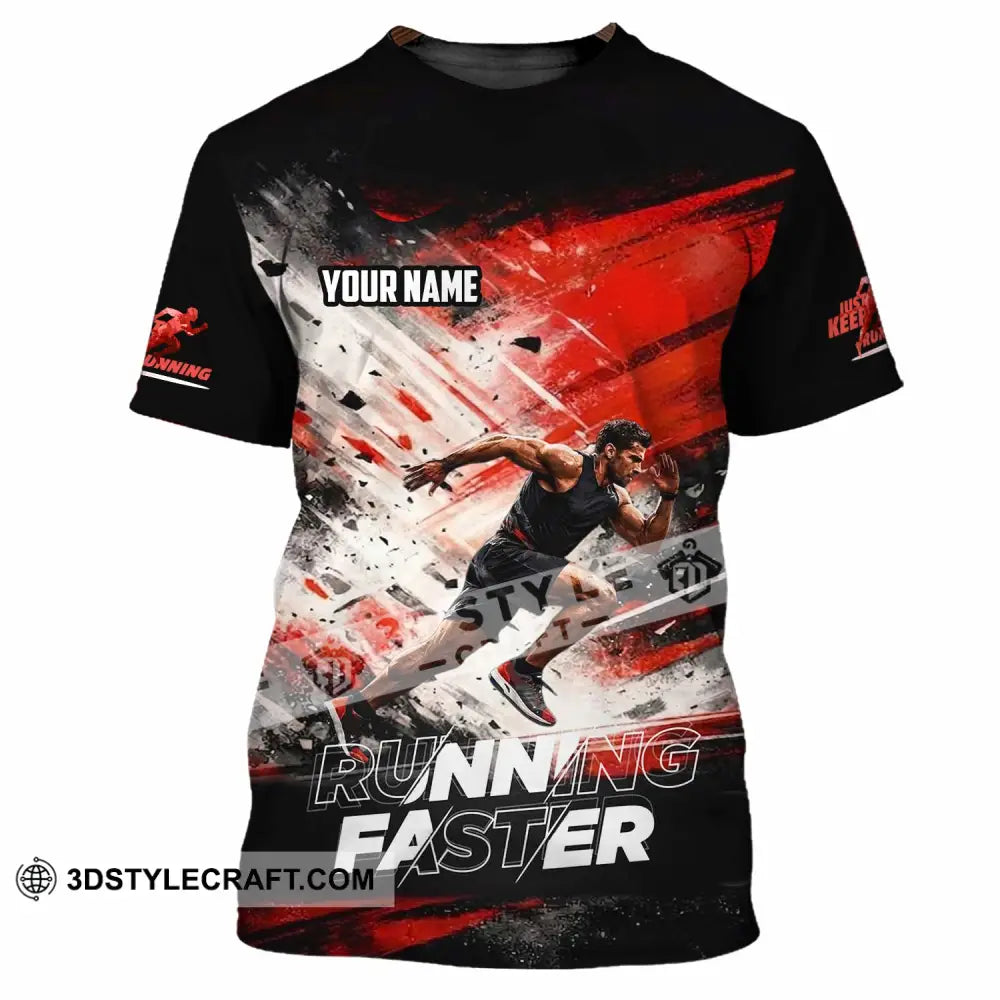 Unisex Shirt - Custom Running 3D Shirt - T-Shirt / S - T-shirt