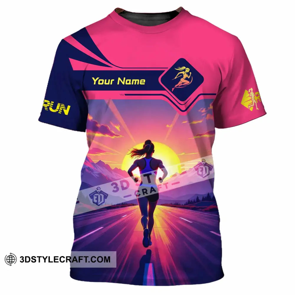 Unisex Shirt - Custom Running 3D Shirt T-Shirt / S T-shirt