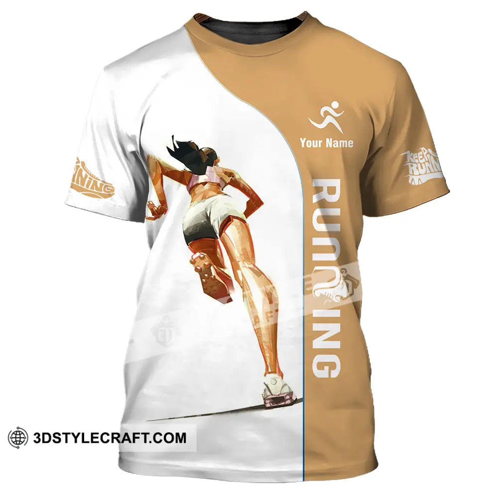 Unisex Shirt - Custom Running 3D Shirt T-Shirt / S T-shirt