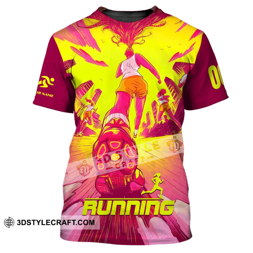 Unisex Shirt - Custom Running 3D Shirt - T-Shirt / S - T-shirt