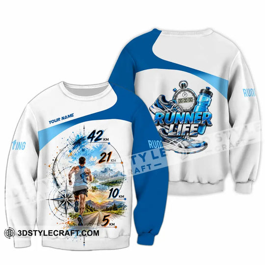 Unisex Shirt - Custom Running Life Shirt style option 4