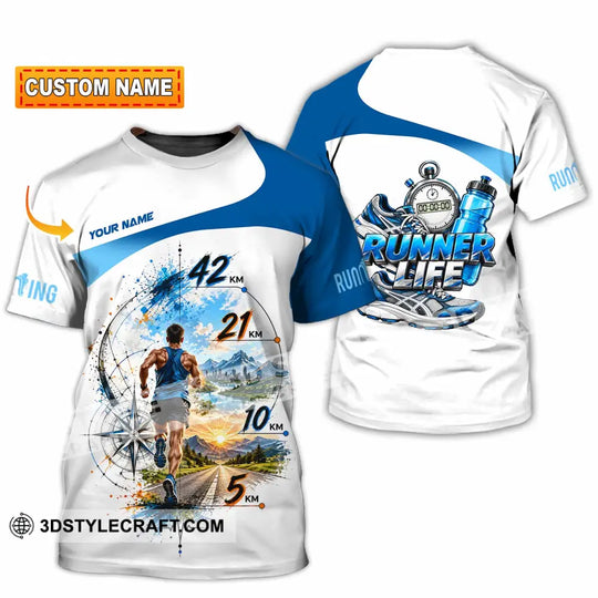 Unisex Shirt - Custom Running Life Shirt style option 1