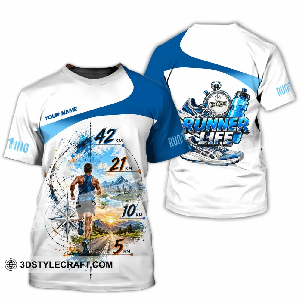 Unisex Shirt - Custom Running Life Shirt - T-Shirt / S - T-shirt
