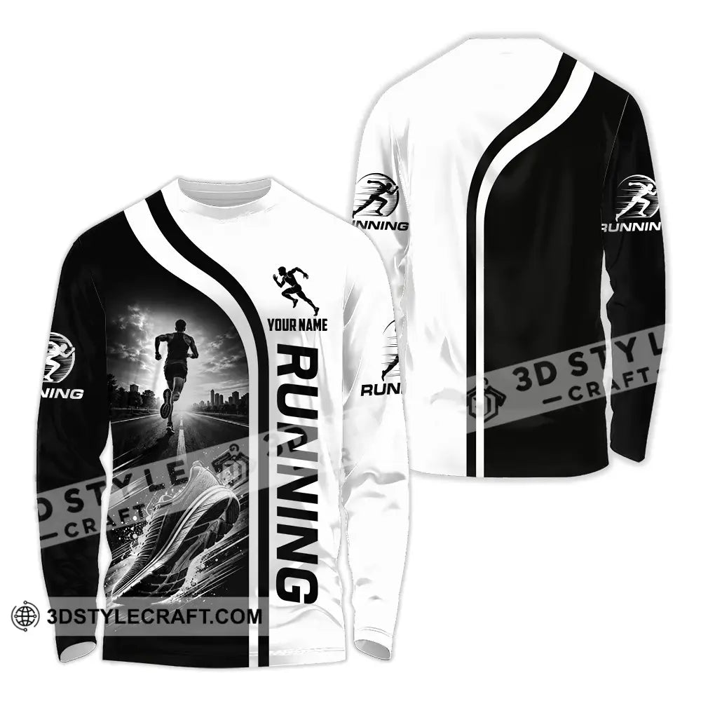 Unisex Shirt - Custom Running Shirt - Long Sleeve Shirt / S - T-shirt