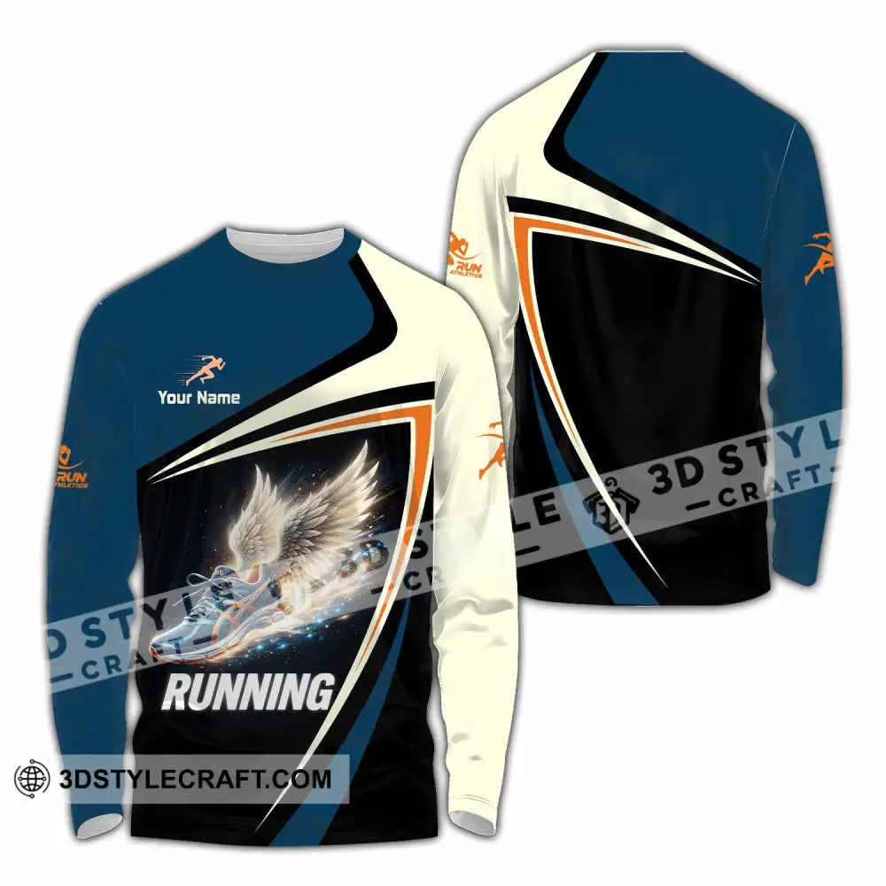 Unisex Shirt - Custom Running Shirt - Long Sleeve Shirt / S - T-shirt
