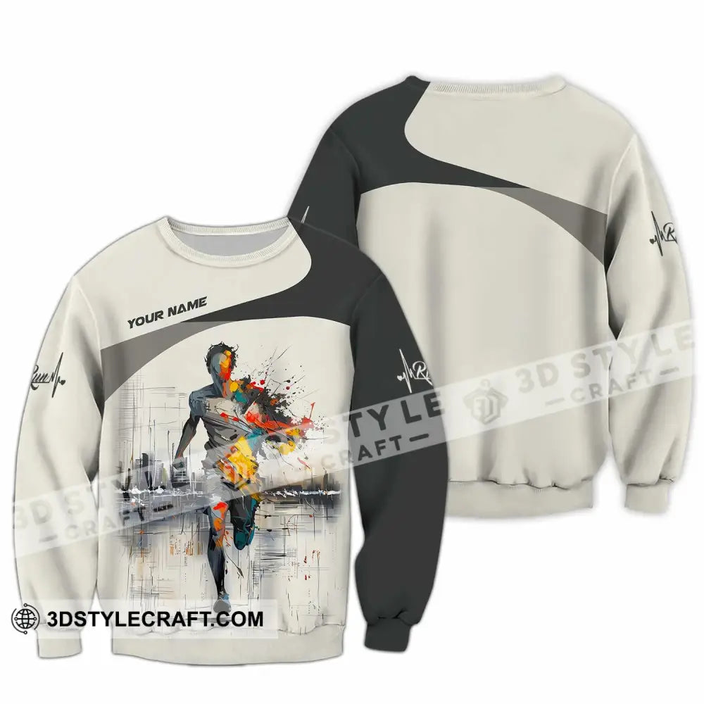 Unisex Shirt - Custom Running Shirt - Long Sleeve / S - T-shirt