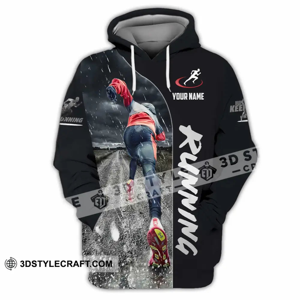 Unisex Shirt - Custom Running Lover Shirt Hoodie / S T-shirt