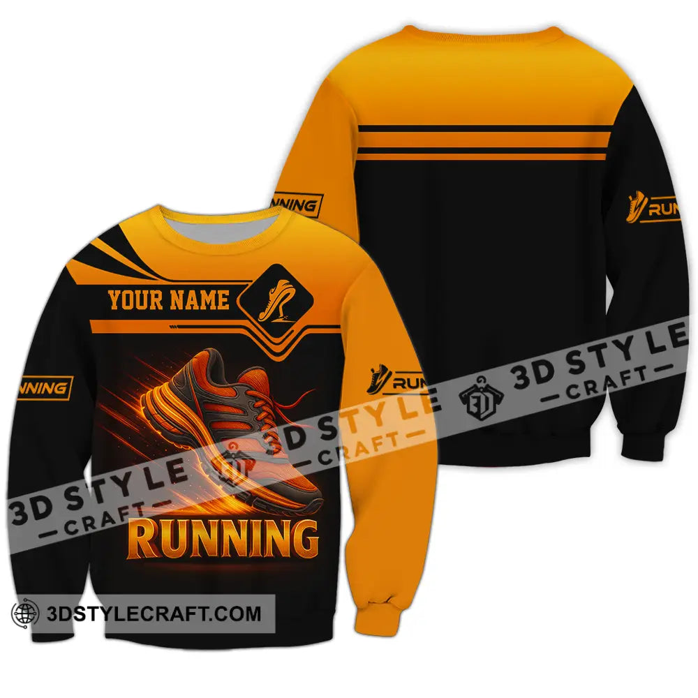 Unisex Shirt Custom Running Lover Shirt Long Sleeve / S T shirt