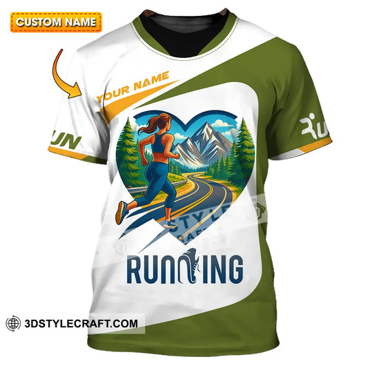 Unisex Shirt - Custom Running Lover Shirt T-shirt
