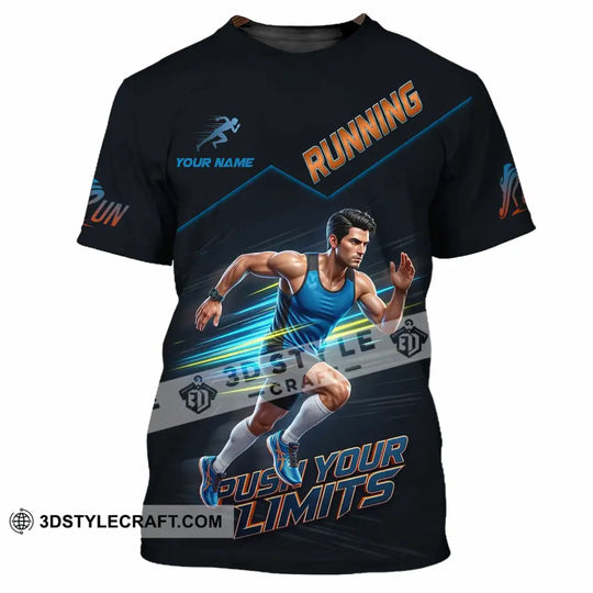 Unisex Shirt - Custom Running Push Your Limits Shirt style option 2