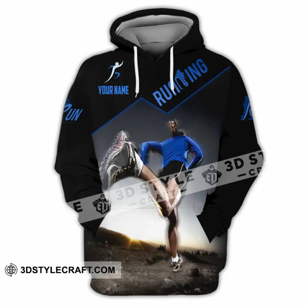 Unisex Shirt - Custom Running Sport Shirt Hoodie / S T-shirt