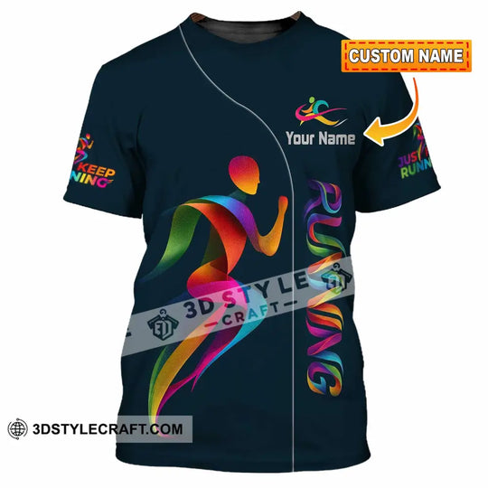 Unisex Shirt - Custom Running Shirt style option 1
