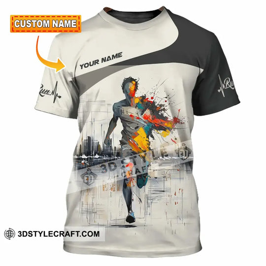 Unisex Shirt - Custom Running Shirt style option 1