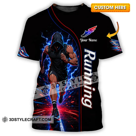 Unisex Shirt - Custom Running Shirt style option 1