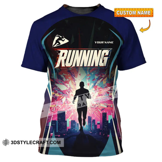 Unisex Shirt - Custom Running Shirt style option 1
