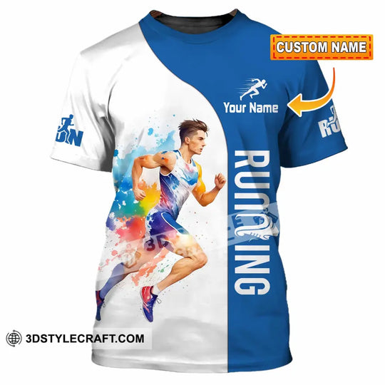 Unisex Shirt - Custom Running Shirt style option 1