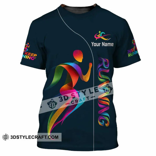Unisex Shirt - Custom Running Shirt style option 4