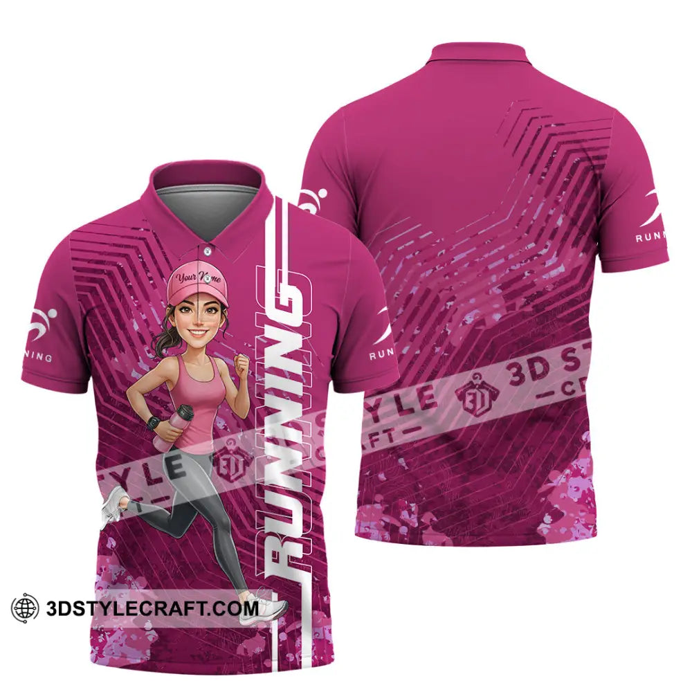 Unisex Shirt - Custom Running Women 3D Shirt Polo Shirt / S T-shirt
