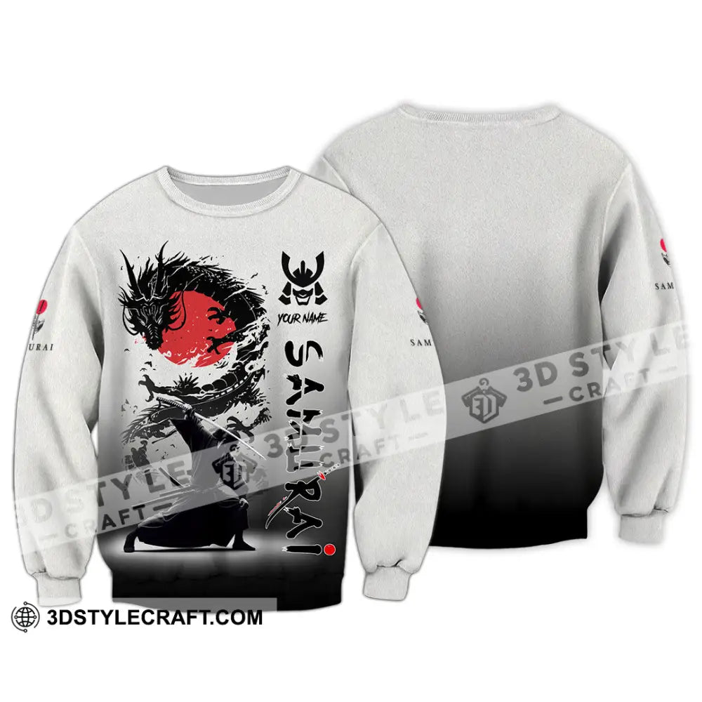 Unisex Shirt Custom Samurai Shirt Long Sleeve / S T shirt