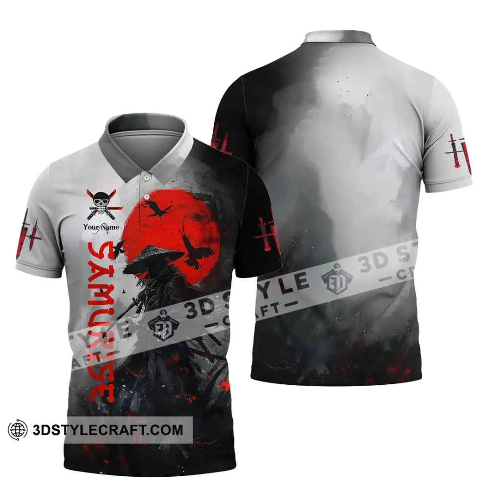 Unisex Shirt - Custom Samurai Shirt Polo Shirt / S T-shirt